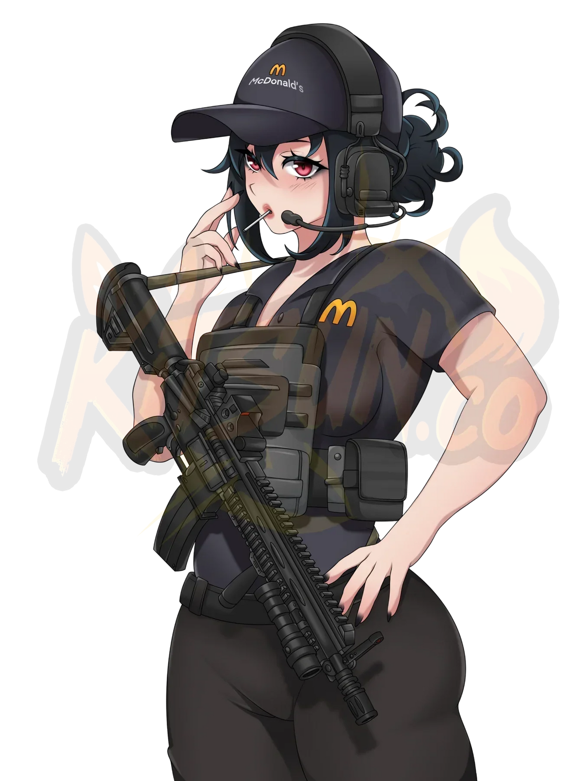 McDonald Operator Sticker