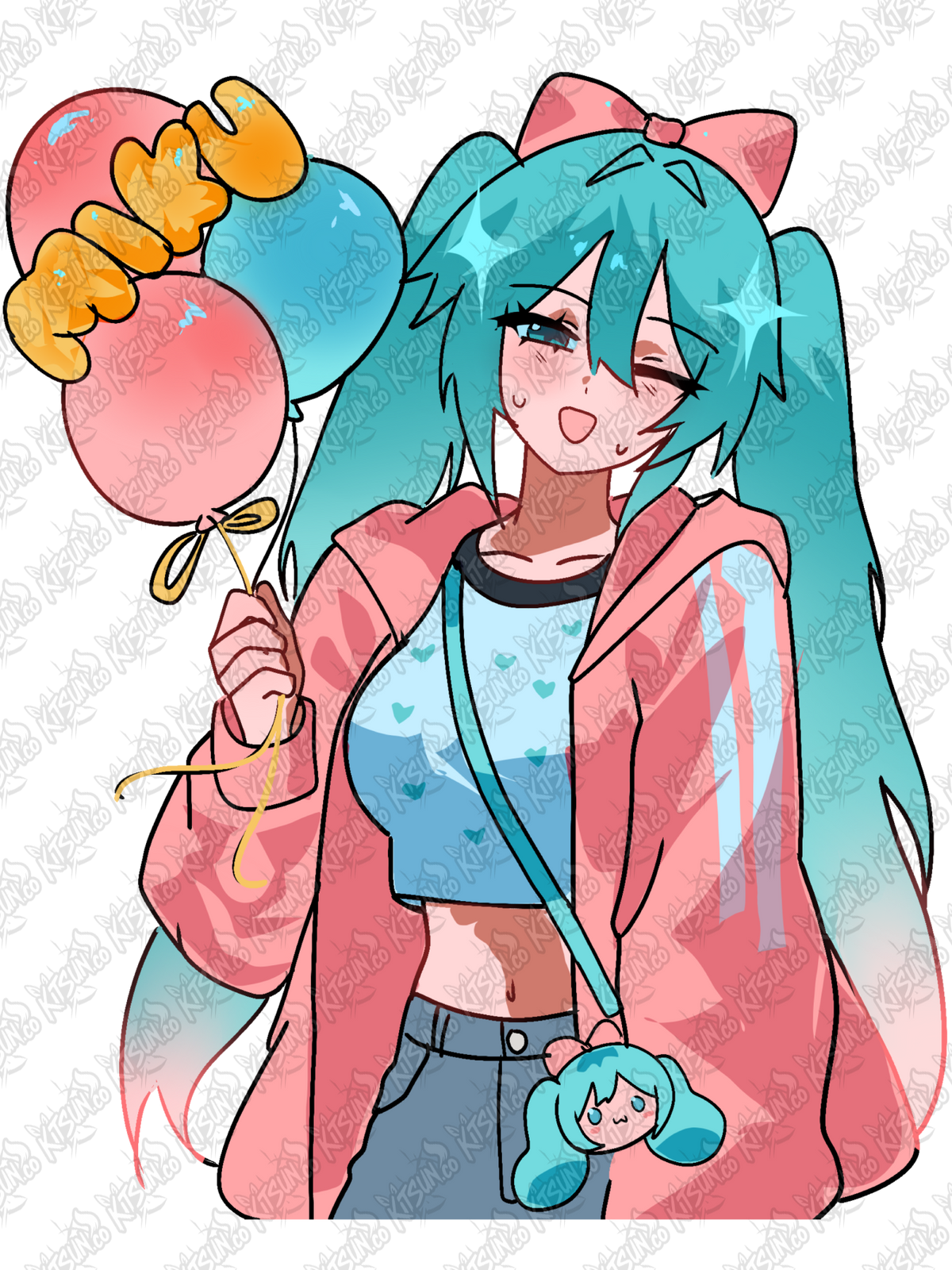 Park Date Miku Sticker
