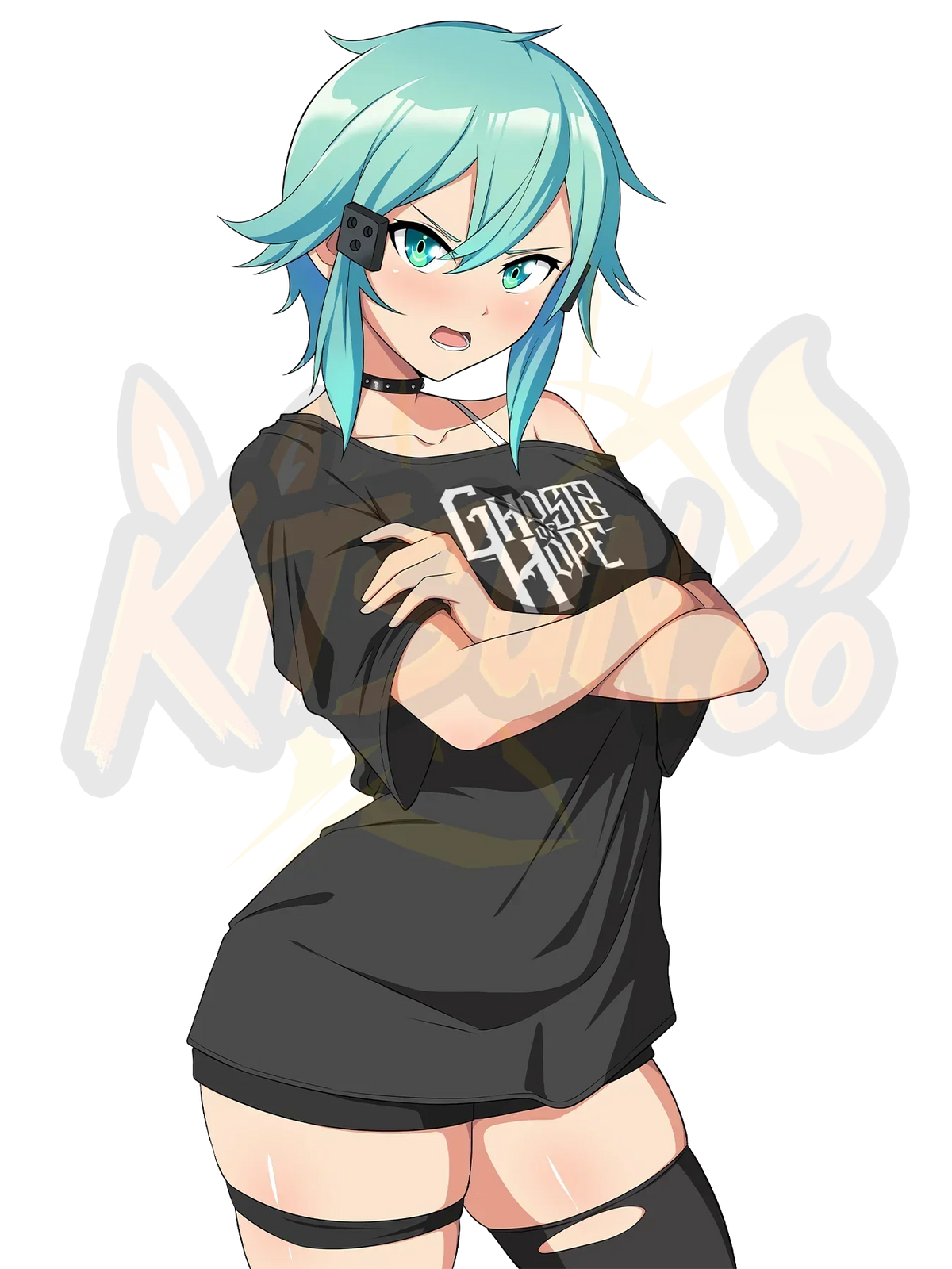 Emo Sinon Sticker