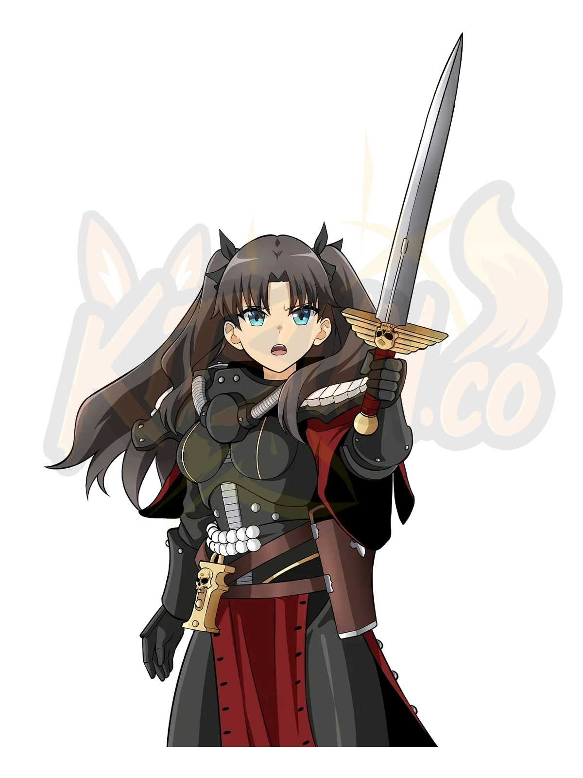 Rin Tohsaka Sister of Battle Sticker