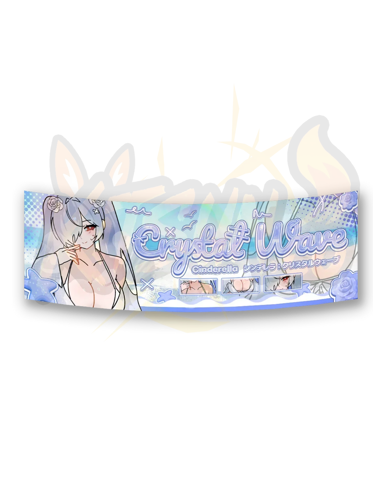Cinderella: Crystal Wave Slap Sticker