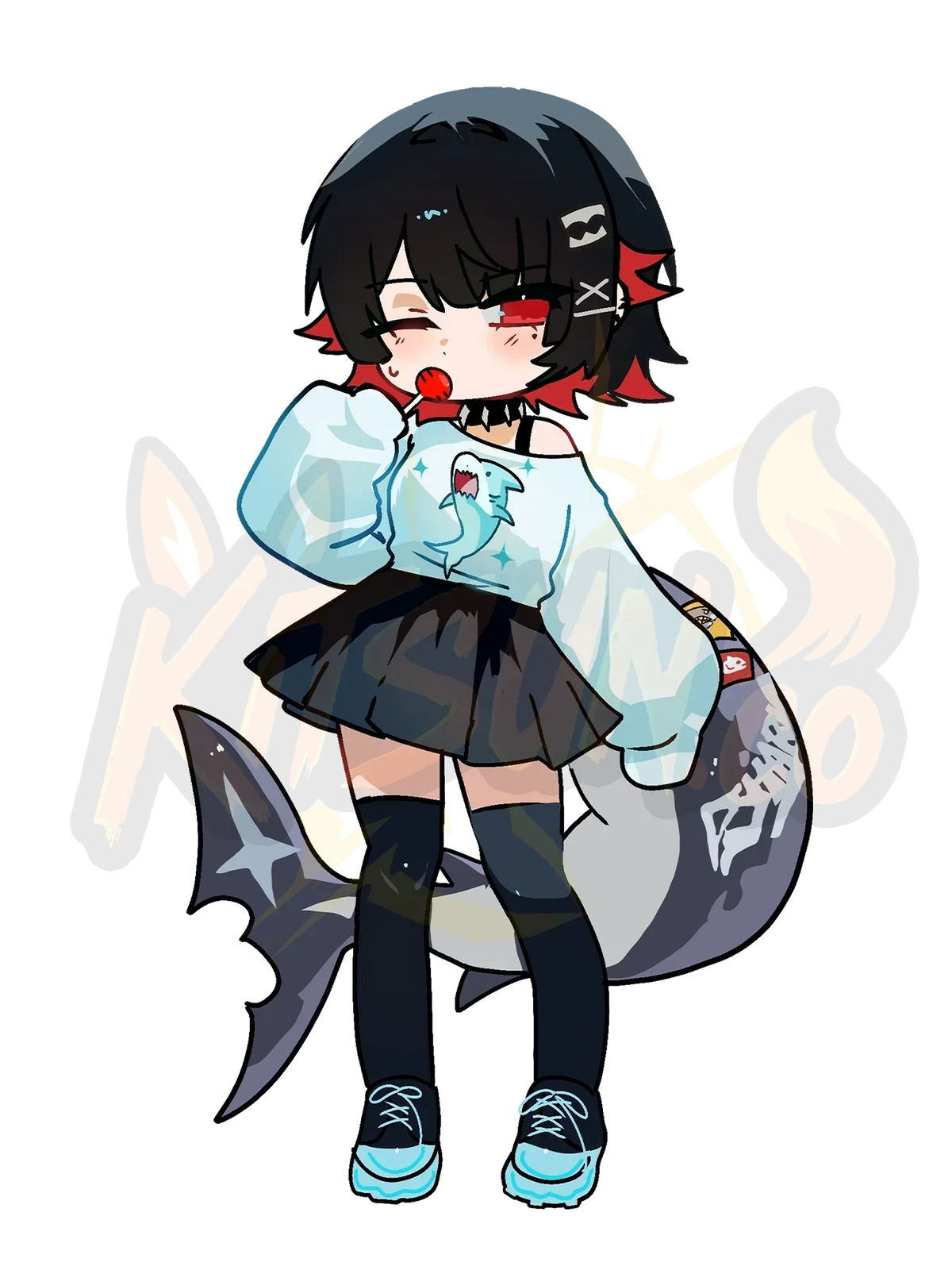 Chibi Ellen Joe Sticker