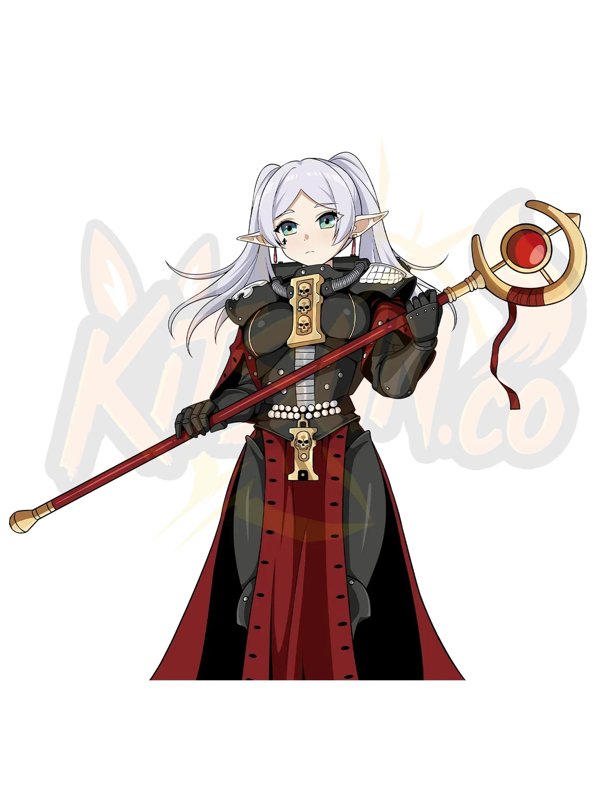 Frieren Sister of Battle Sticker