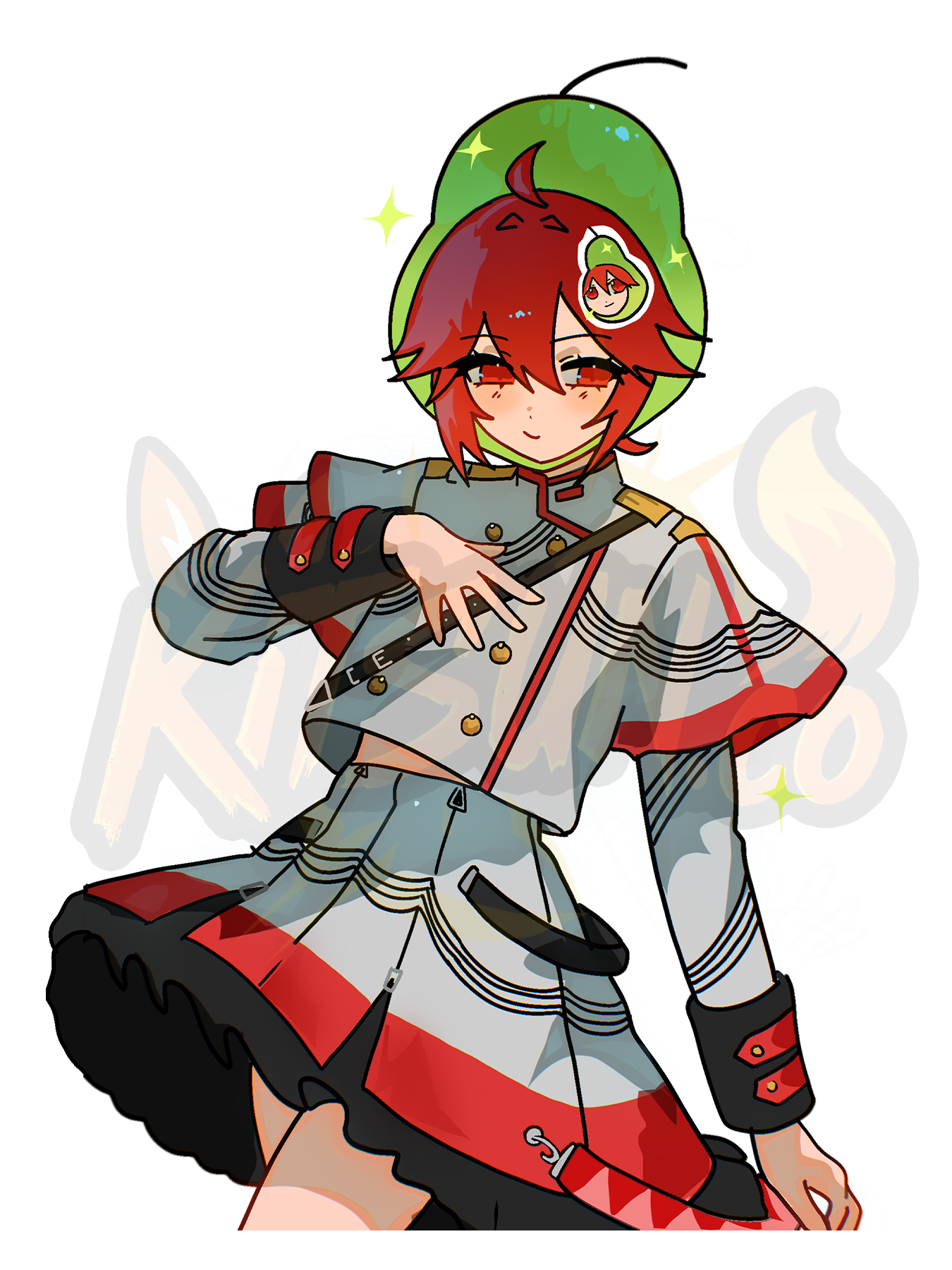 Kasane Teto (Pearto) Sticker