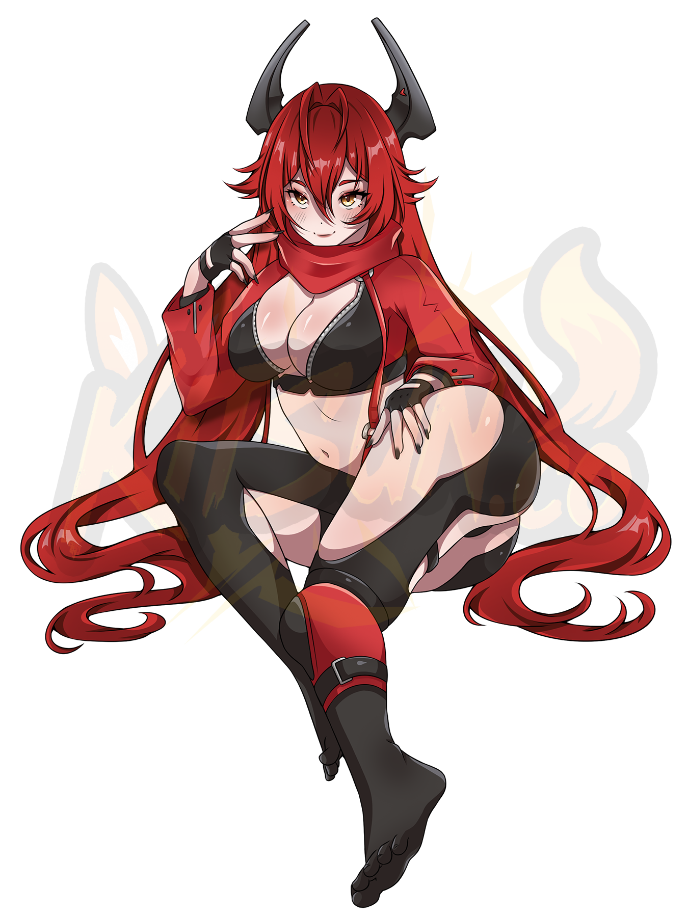 Red Hood NIKKE Sticker