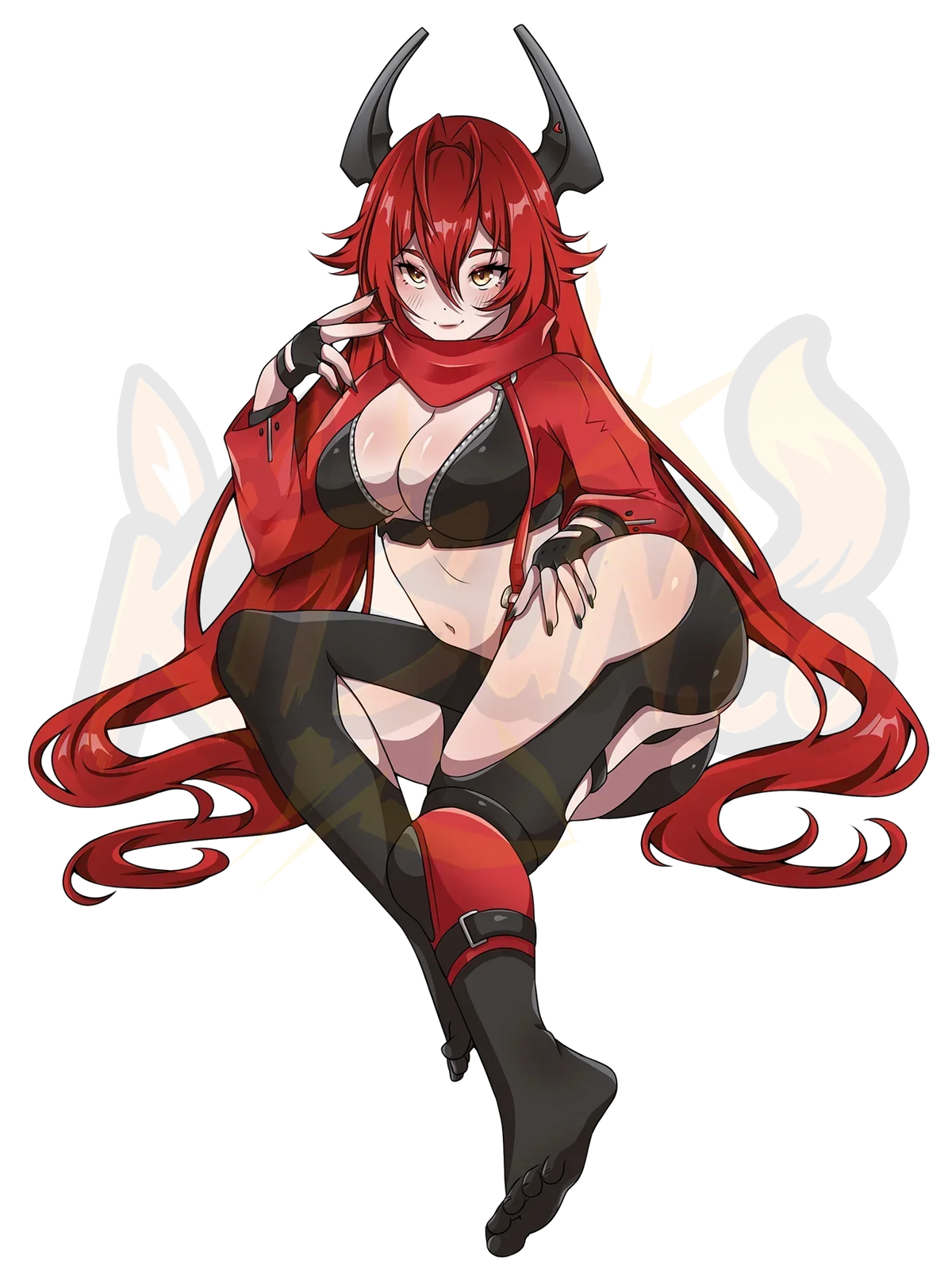 Red Hood NIKKE Sticker