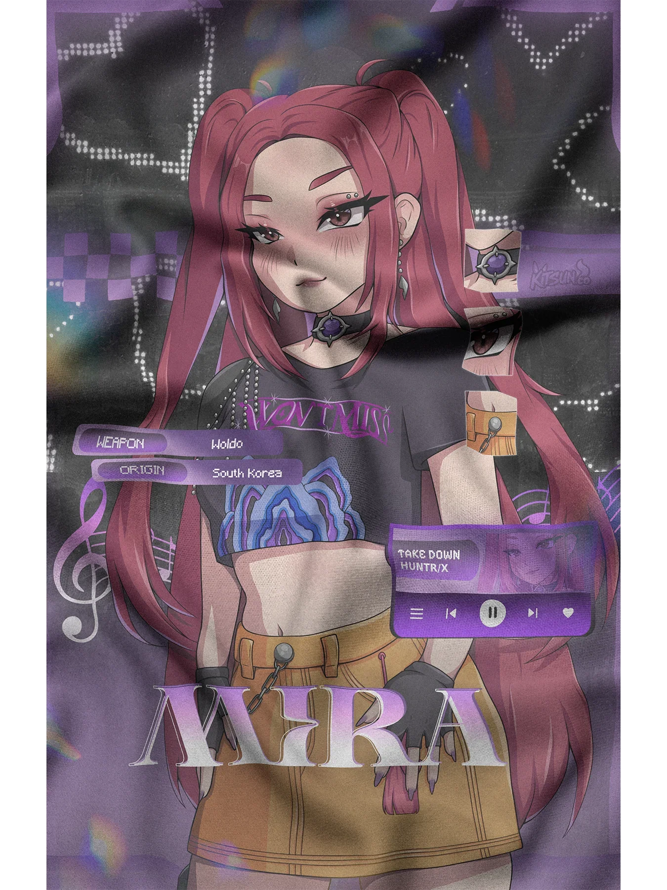 Mira Demon Hunter Flag