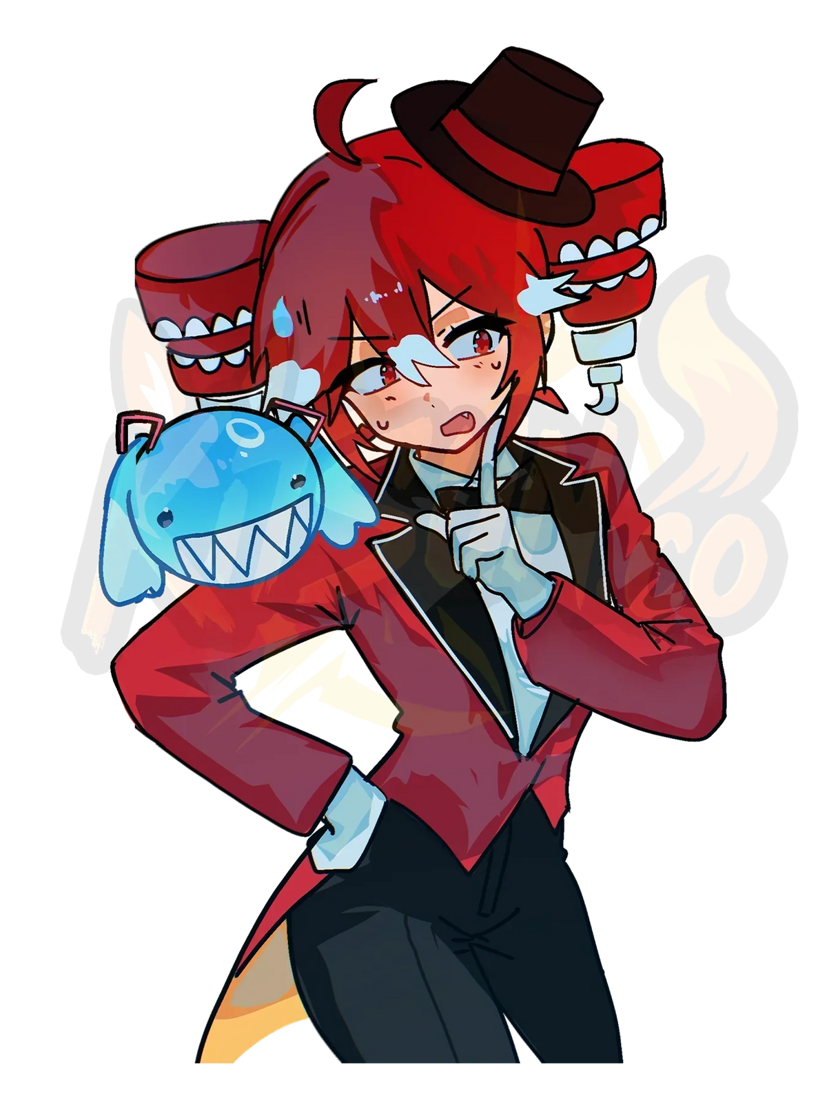 Digital Circus Teto Sticker