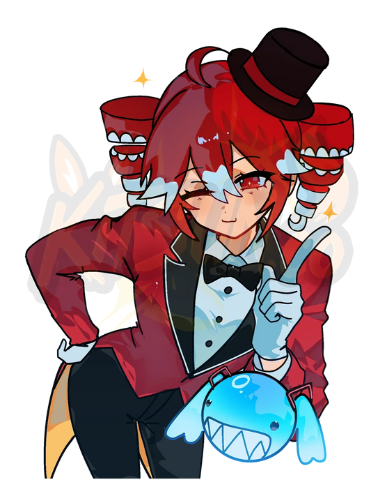 Digital Circus Teto Sticker