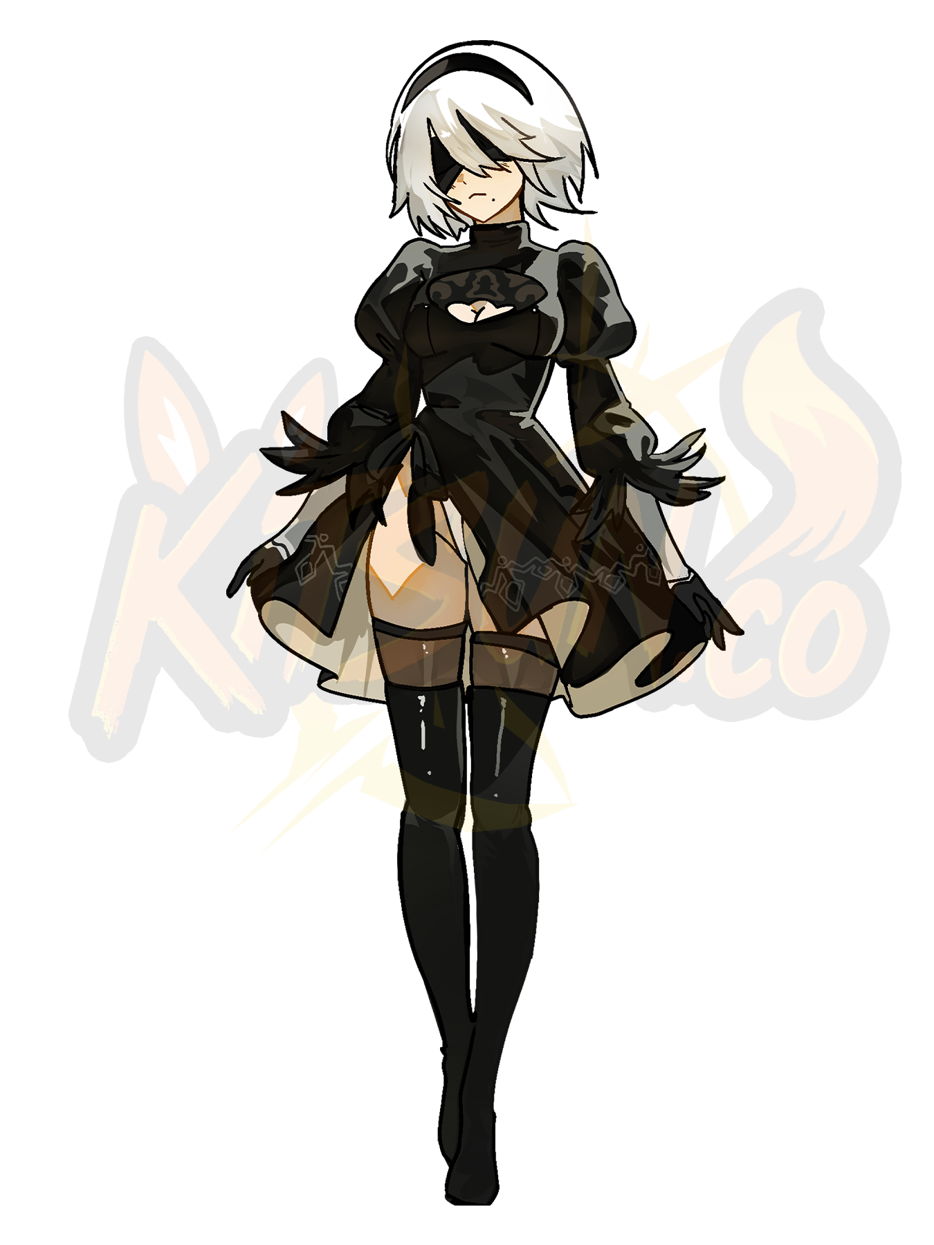 2B Sticker