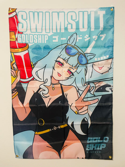 Swimsuit Gold Ship Flag