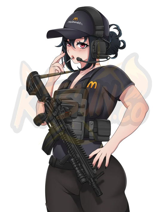 McDonald Operator Sticker