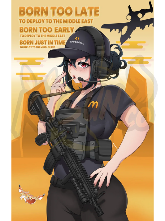 McDonalds Operator Poster