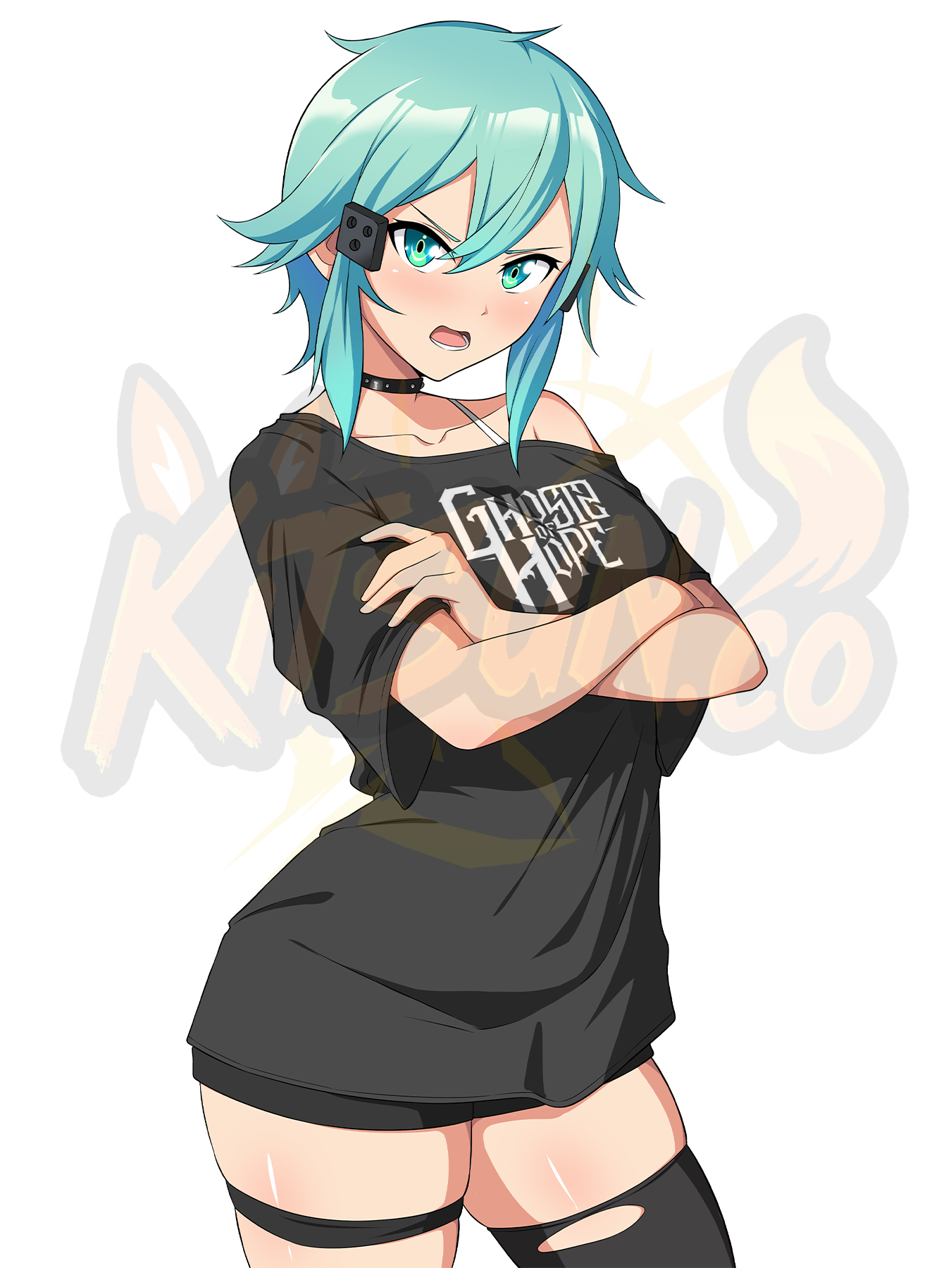 Emo Sinon Sticker