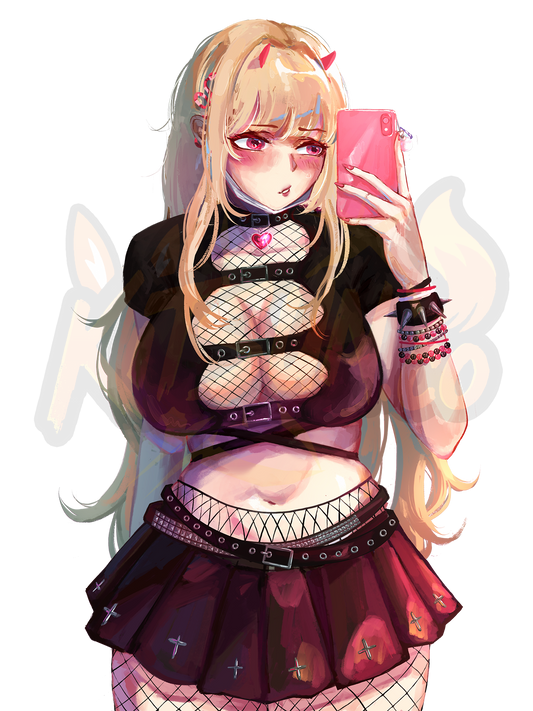 Goth Viper Sticker