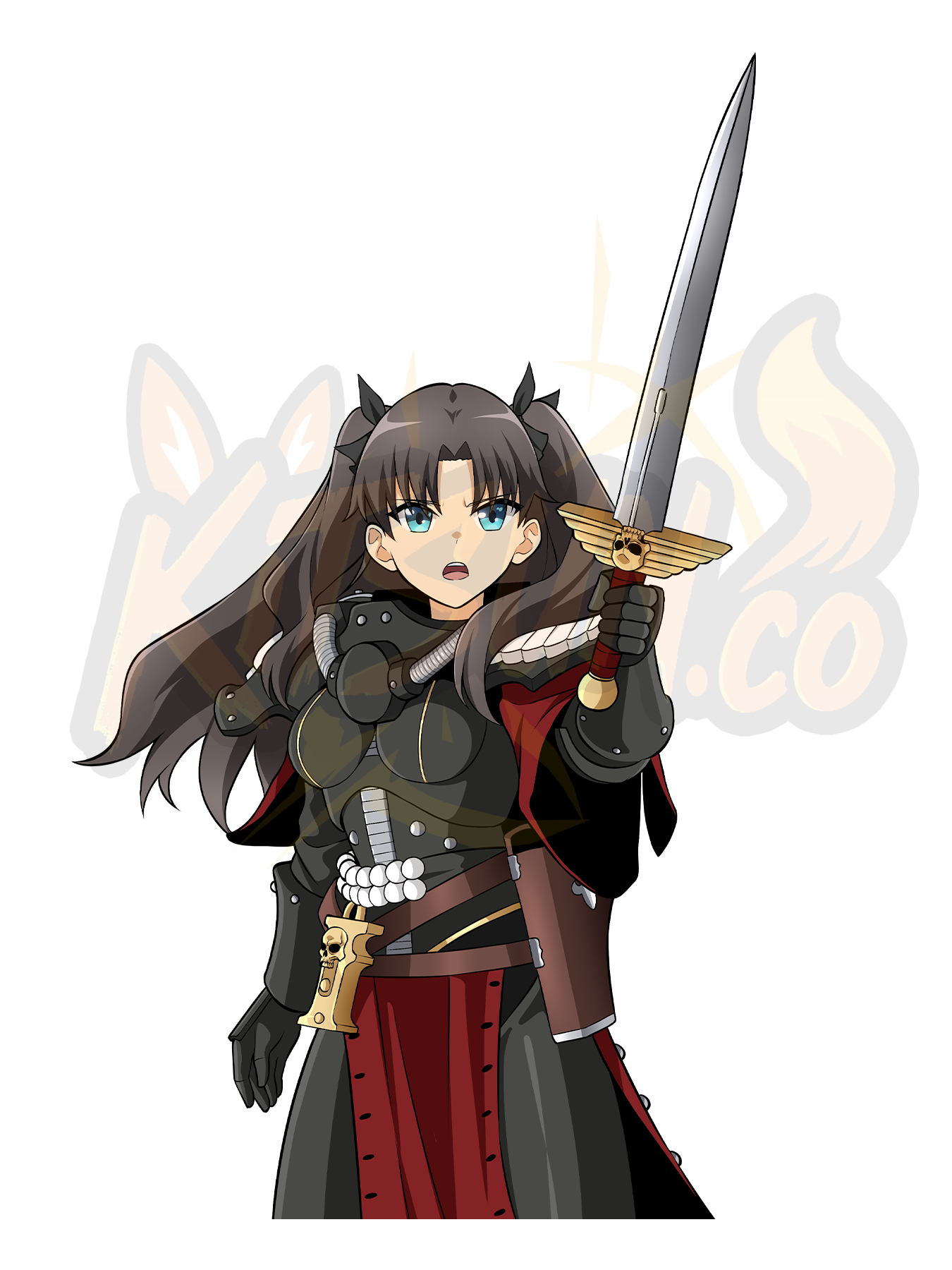 Rin Tohsaka Sister of Battle Sticker