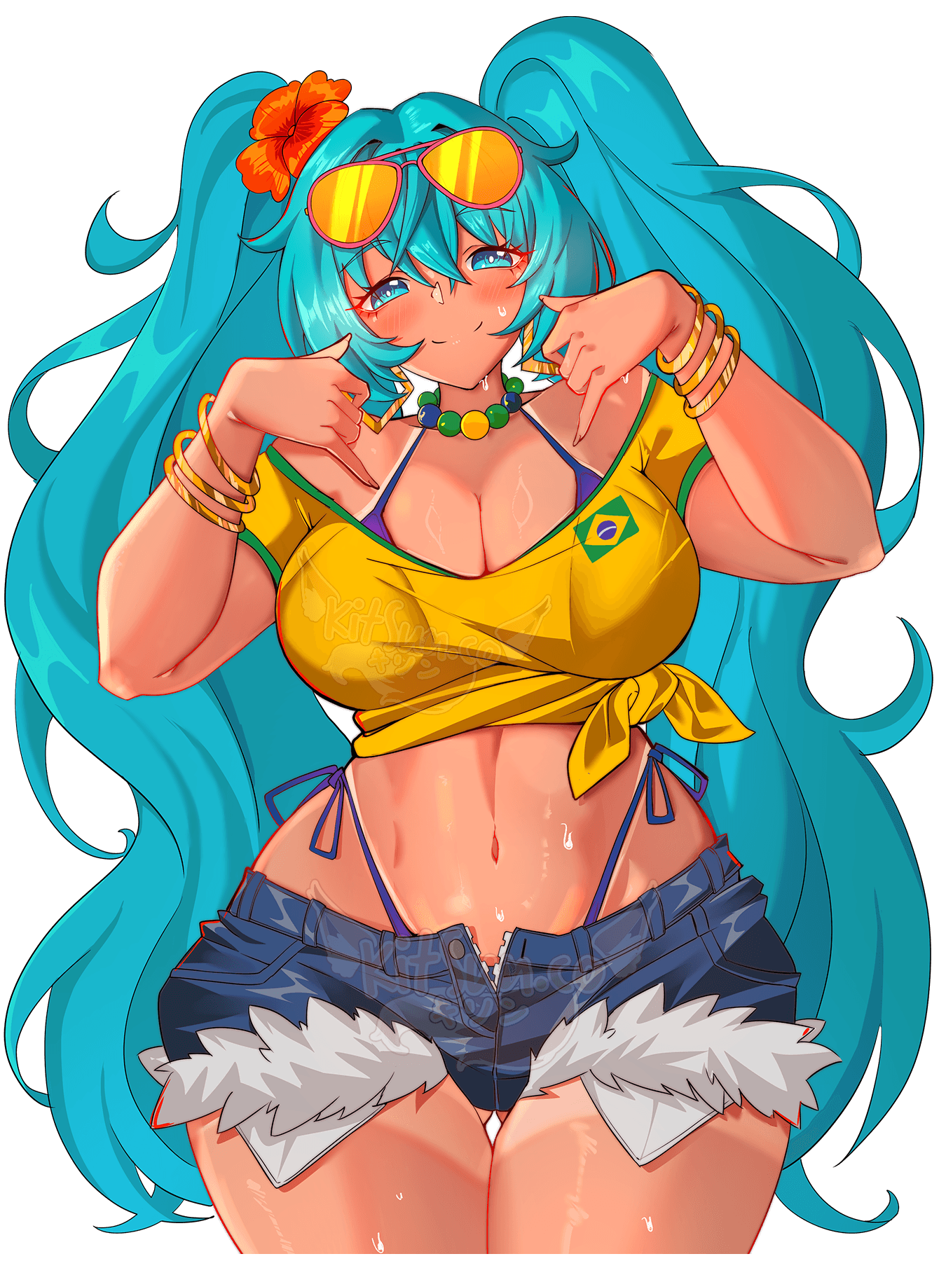 Brazilian Miku Decal