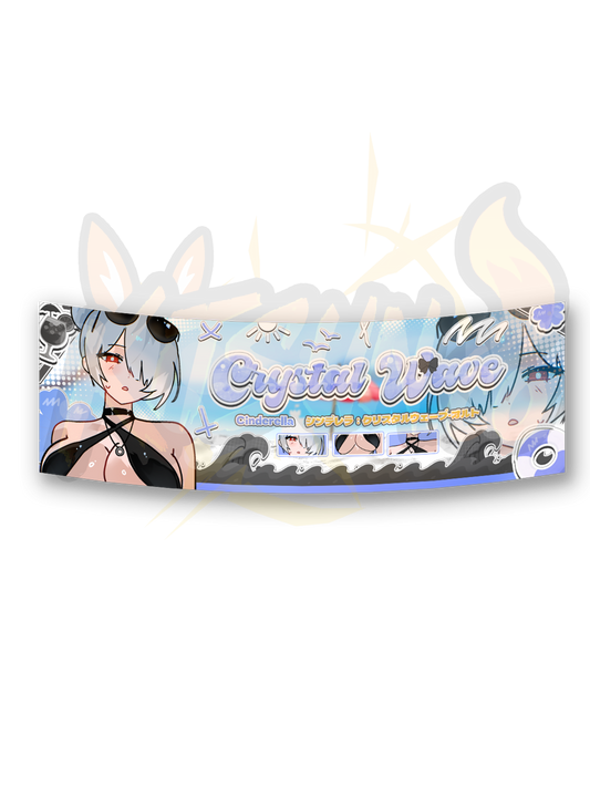 Cinderella: Crystal Wave Alt Slap Sticker