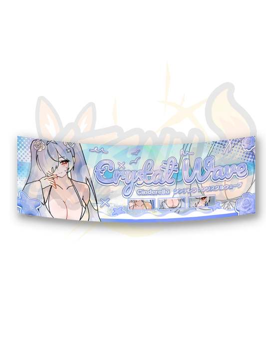 Cinderella: Crystal Wave Slap Sticker