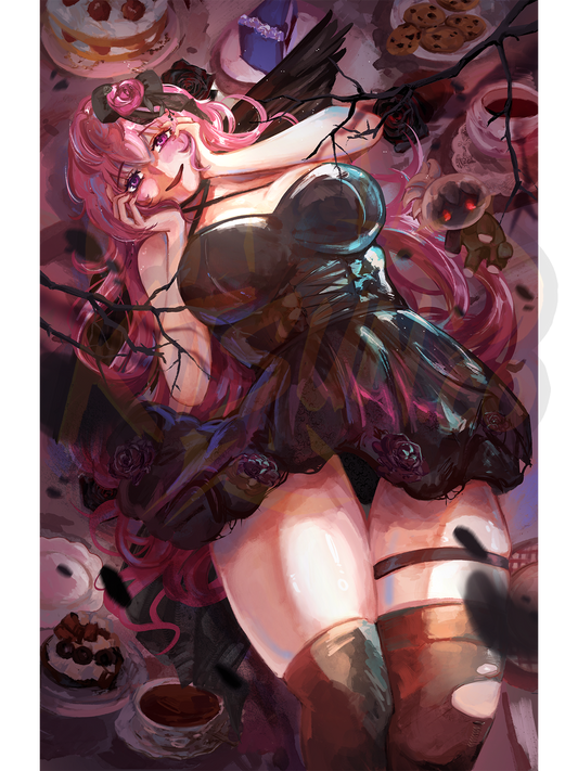 Black Dress Doro Poster