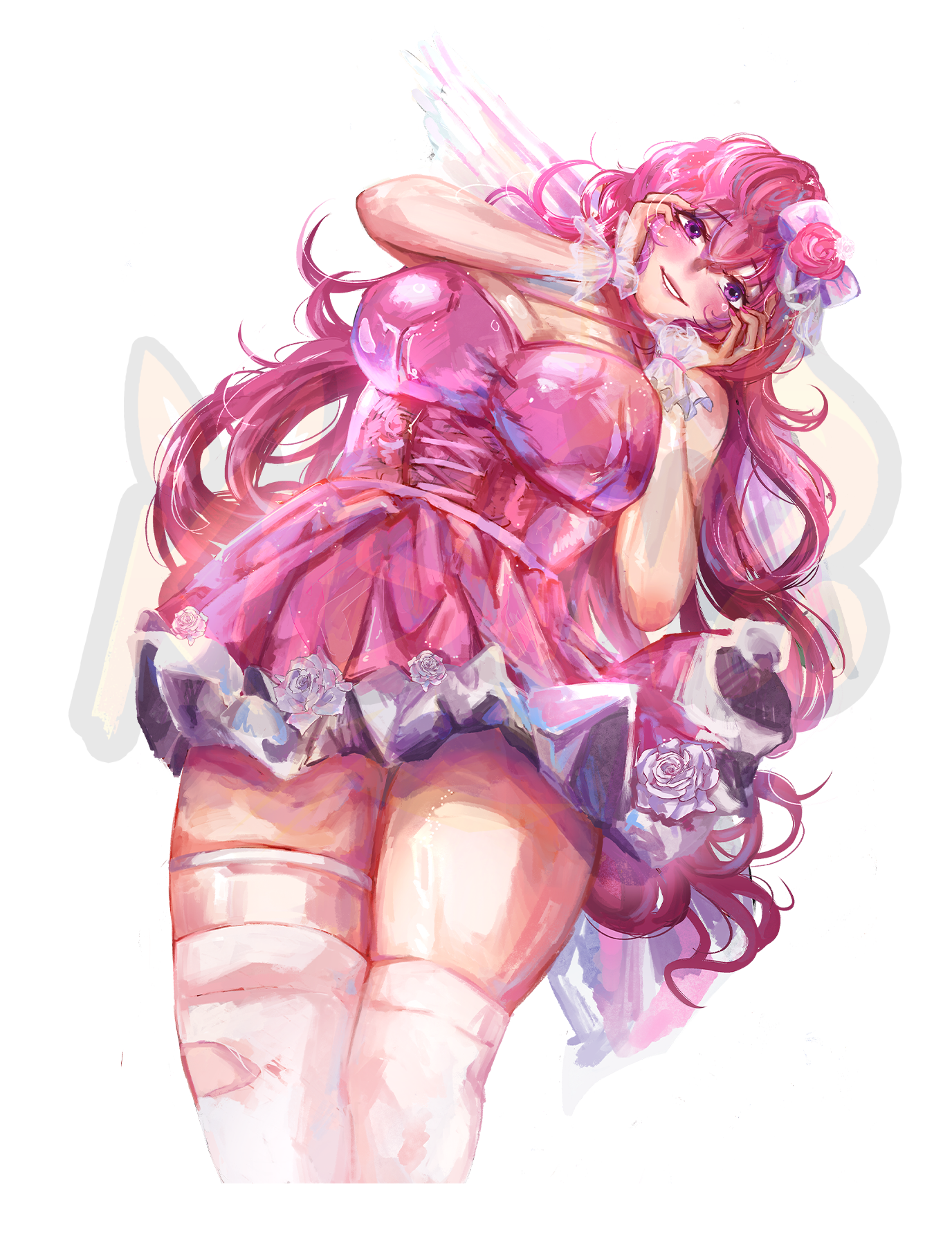 Pink Dress Doro Sticker