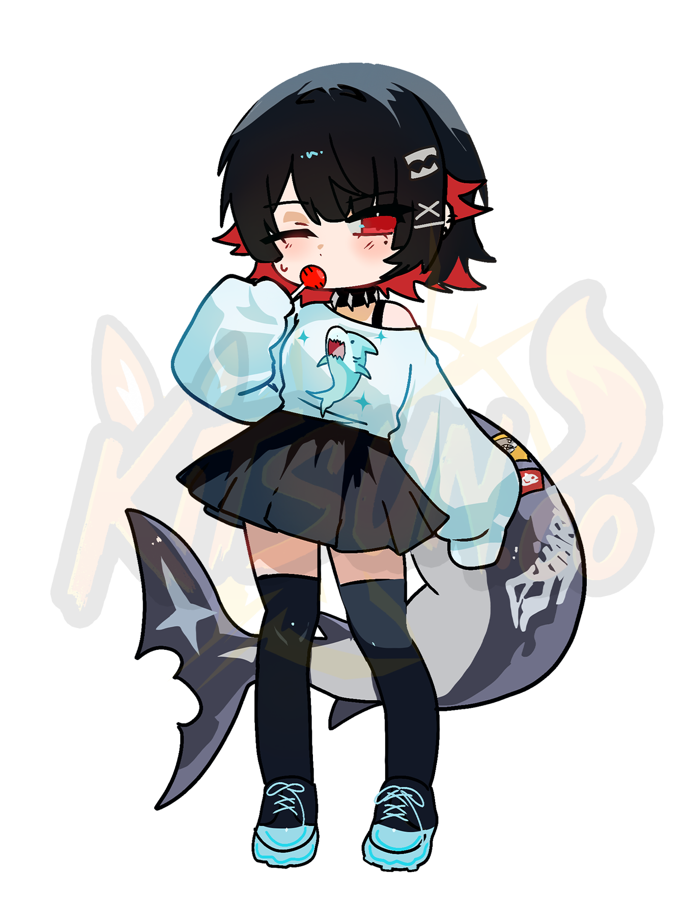 Chibi Ellen Joe Sticker