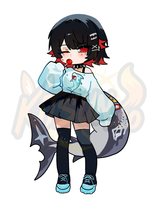 Chibi Ellen Joe Sticker