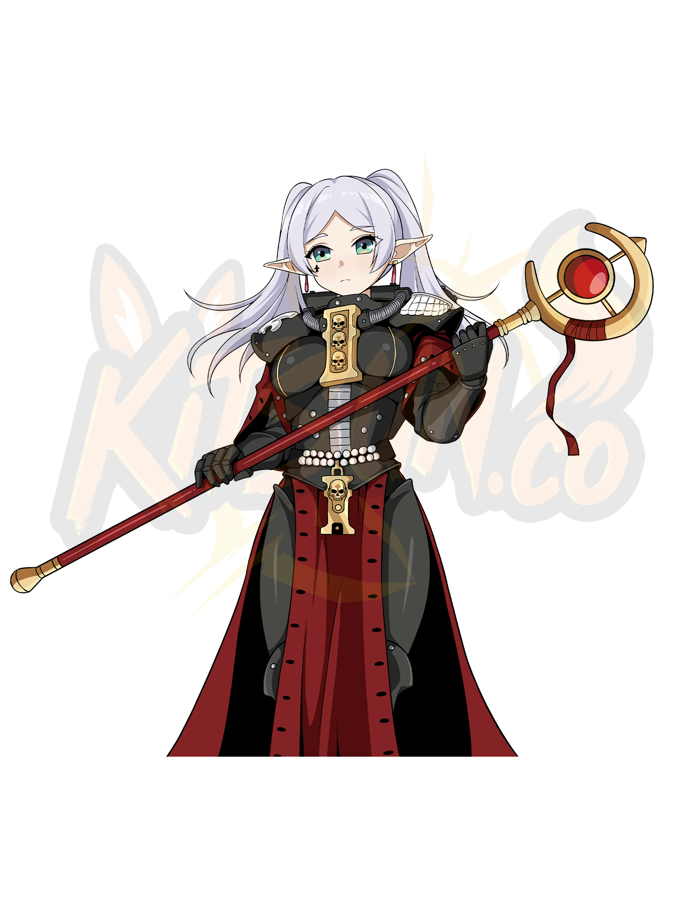 Frieren Sister of Battle Sticker