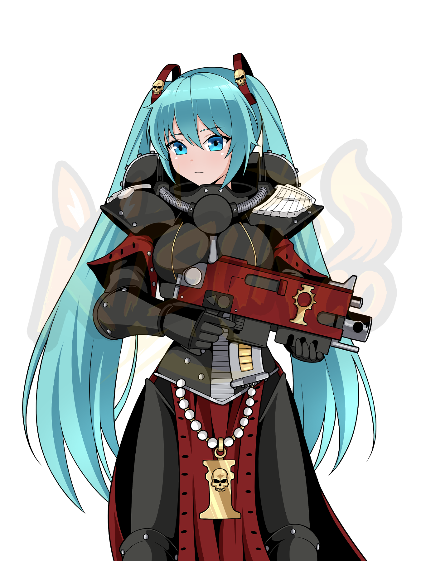 Hatsune Miku Sister of Battle Sticker