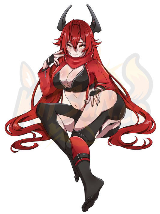 Red Hood NIKKE Sticker