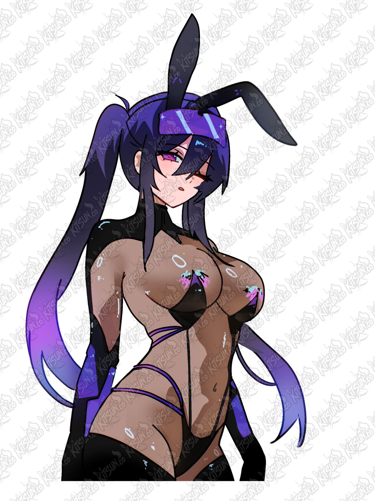 Sin: Swift Bunny Mask Off Vinyl Sticker