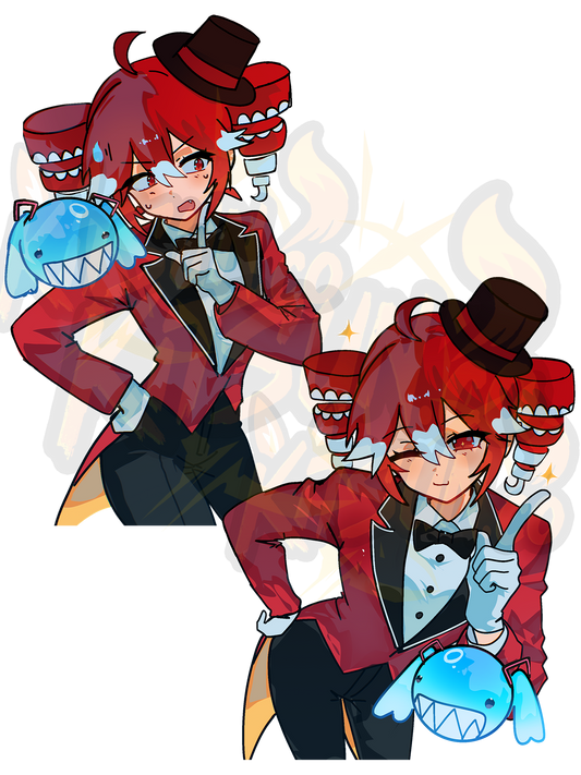 Digital Circus Teto Sticker
