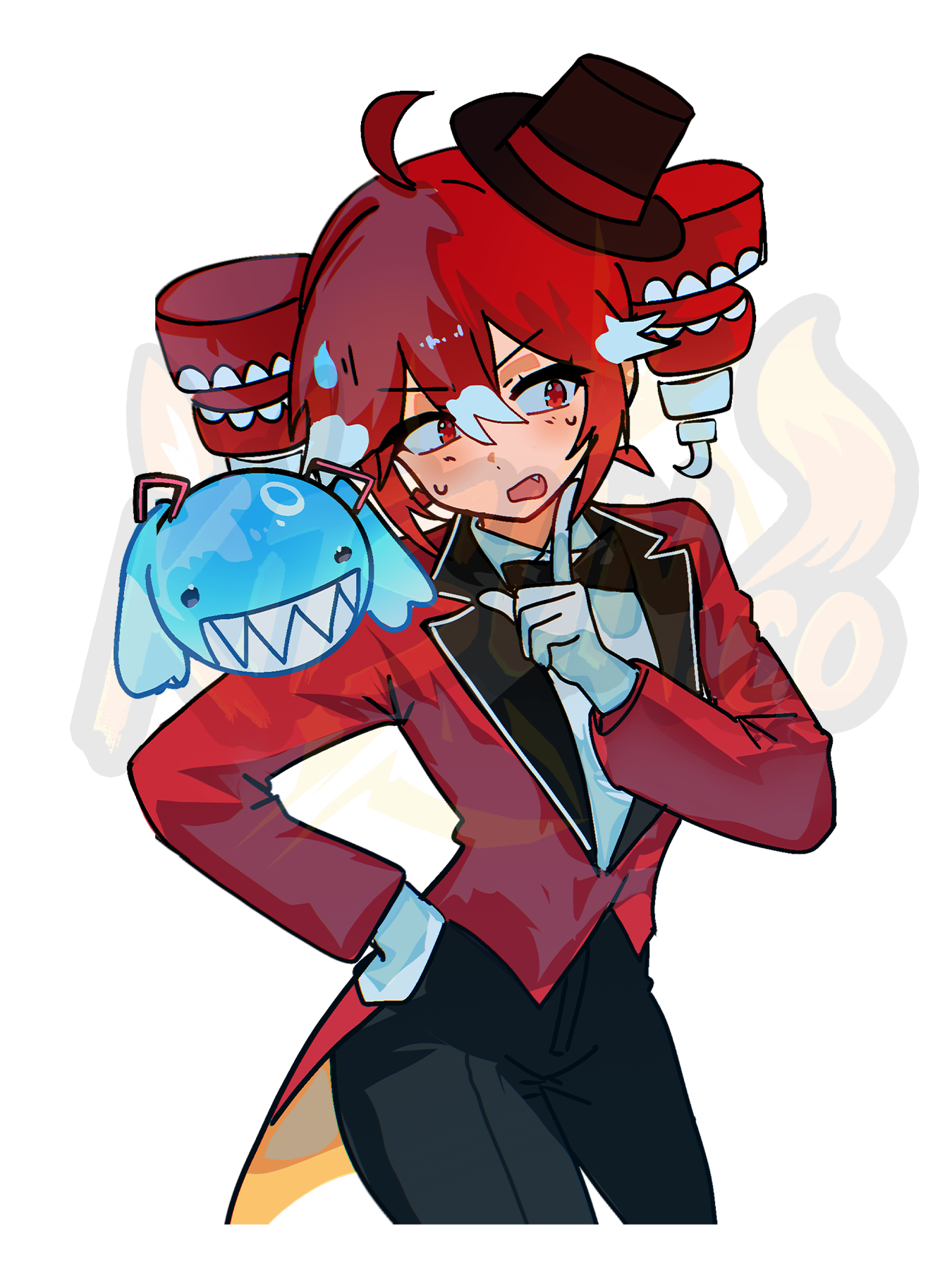 Digital Circus Teto Sticker