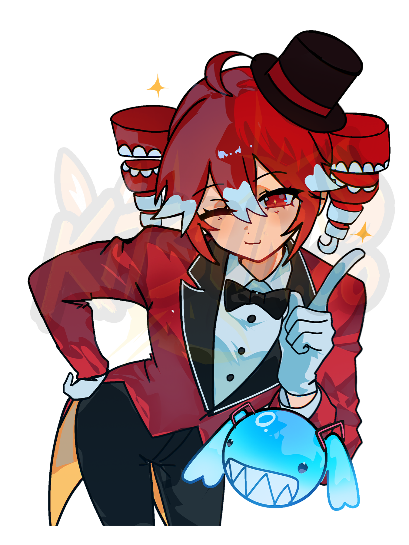 Digital Circus Teto Sticker