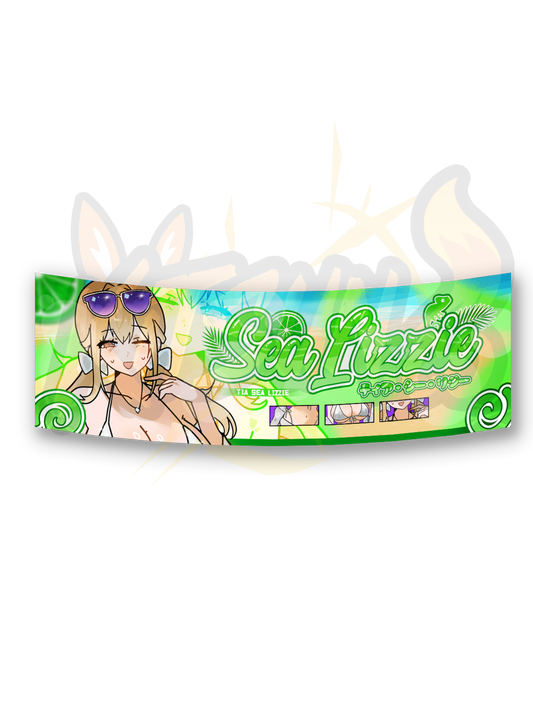 Tia: Sea Lizzie Slap Sticker